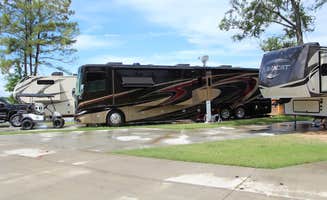 Brittany B.'s photo of rv camping at Royal Palms RV Resort near Cedar Creek, TX