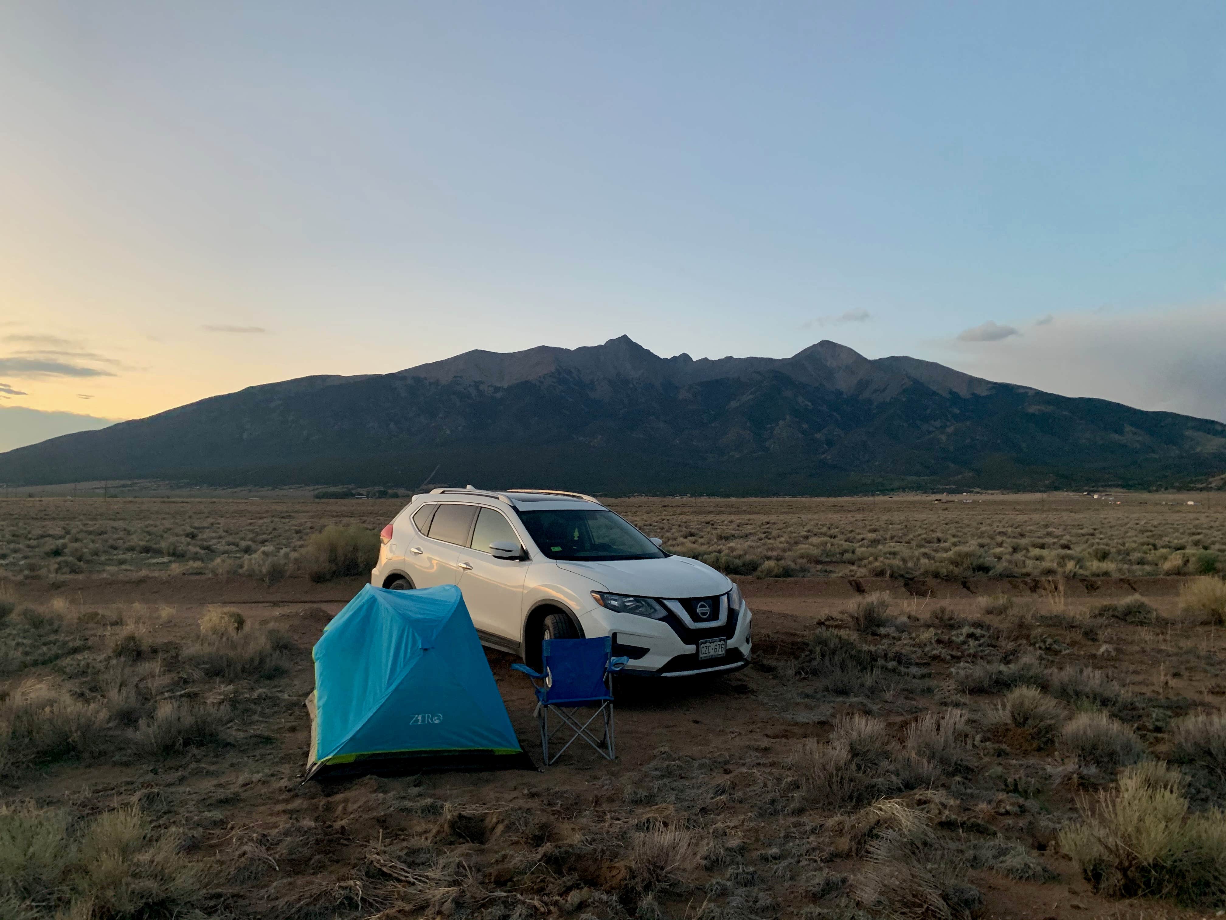 Justin W.'s photo at Mt Blanca Base Camp near La Veta, CO