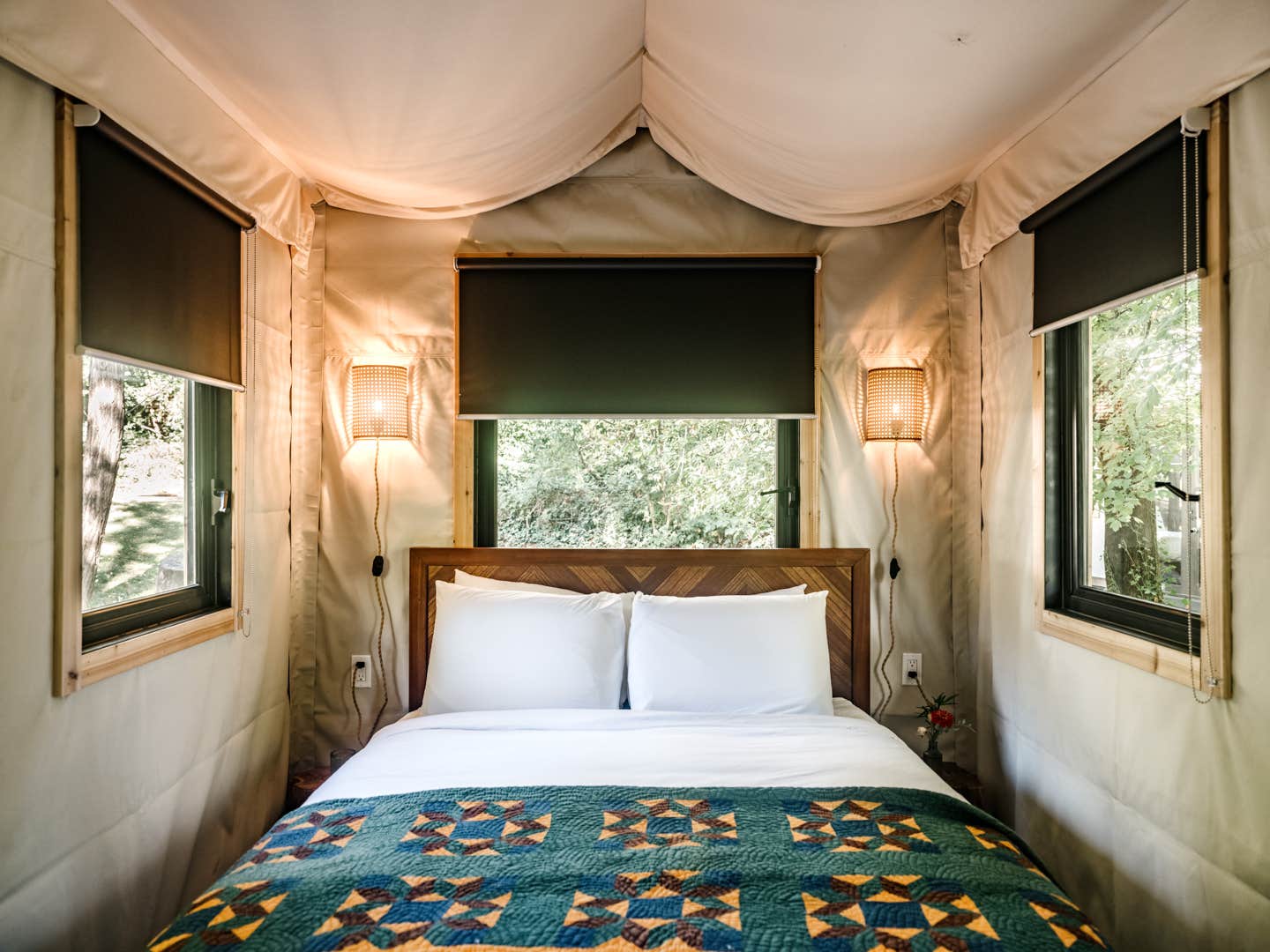 Bridgeton H.'s photo of glamping accommodations at Dawn Ranch: Hotel – Restaurant – Spa near Sebastopol, CA