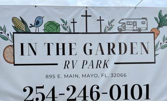 Camping near Suwannee River Rendezvous Resort: In the Garden RV Park, Mayo, Florida