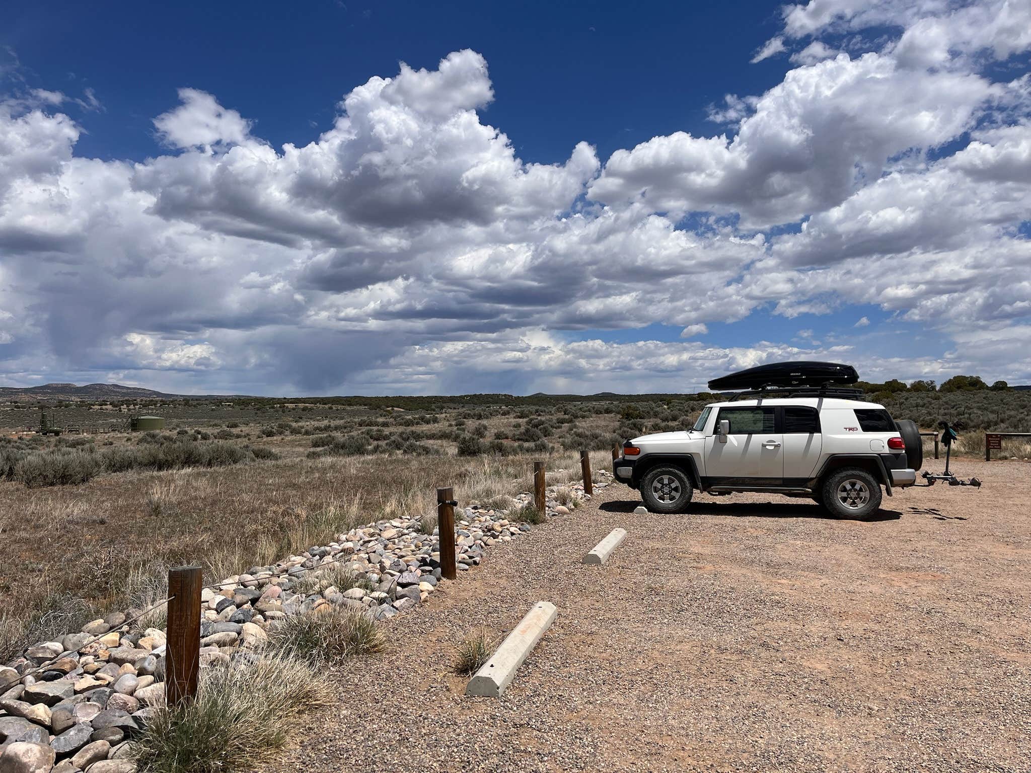 Ray M.'s photo of a dispersed camping area at Alien Run Trailhead Basecamp near Blanco, NM