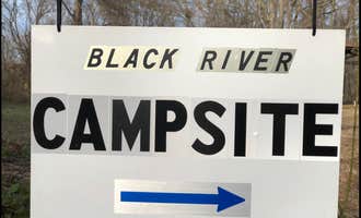 Camping near Mississippi Petrified Forest: Black River Campsite, Vicksburg, Mississippi