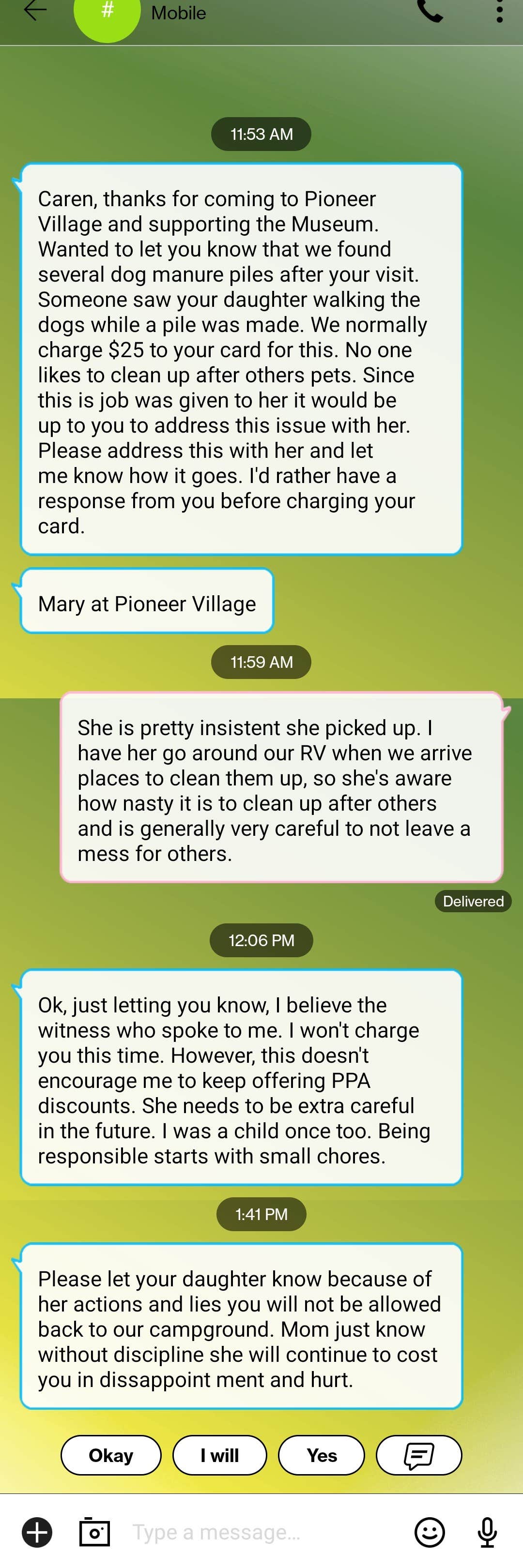 Camper-submitted photo at Pioneer Village Campground near Kearney, NE