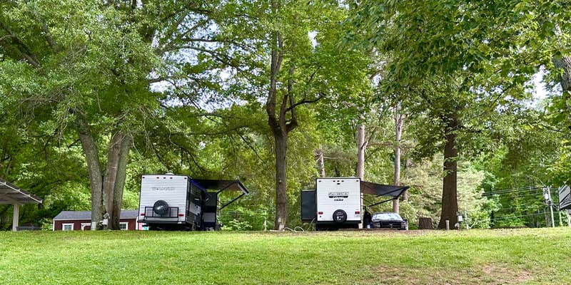 Camper submitted image from Red River Trout Dock RV Resort