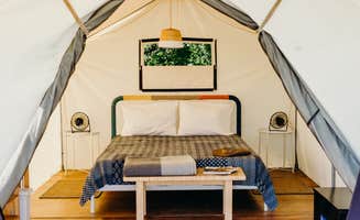 Jonny  A.'s photo of glamping accommodations at Madbush Falls near Pittsford, VT