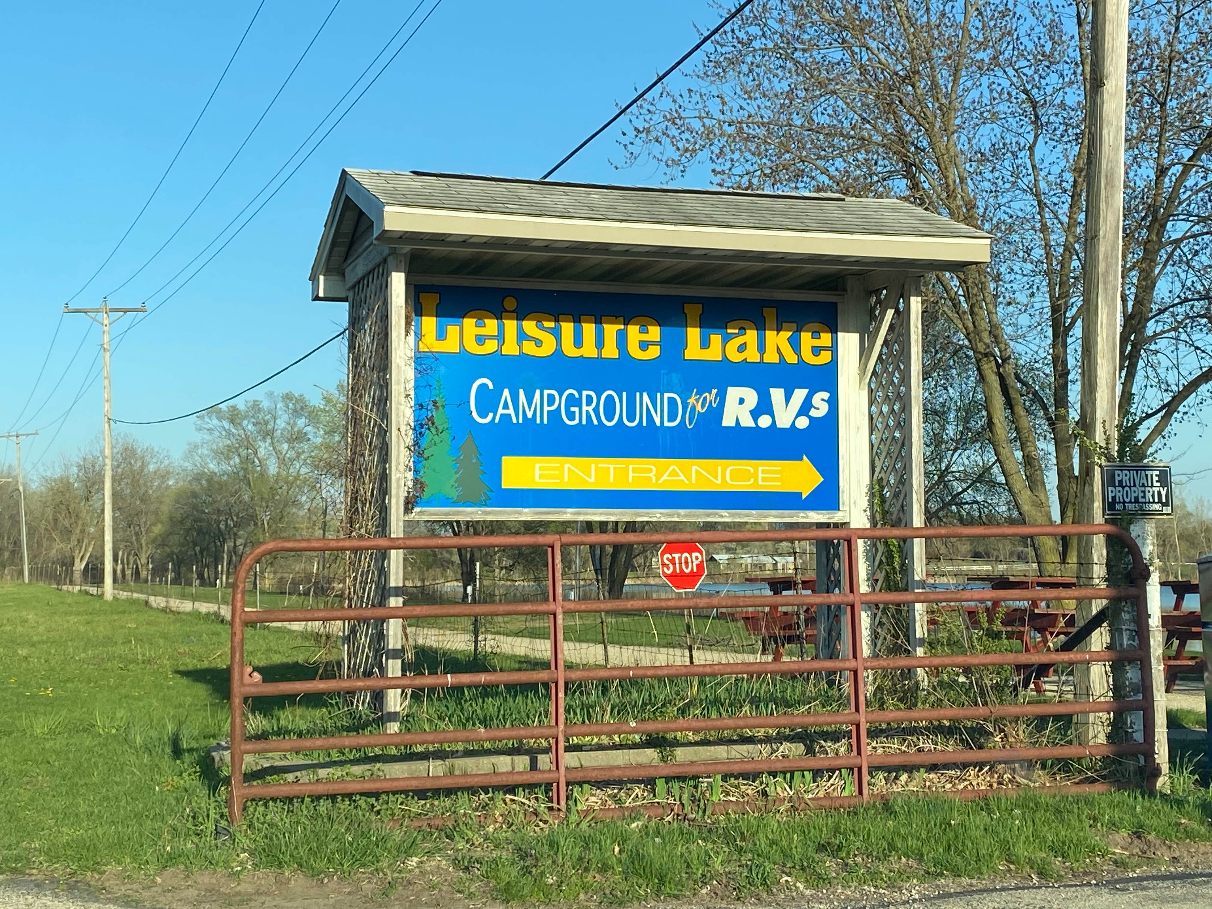 Camper-submitted photo at Leisure Lake Campground near Sterling, IL