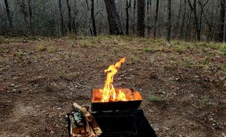 Camping near Lake Sylvia Recreation Area: Ouachitas FR179 Dispersed Site, Paron, Arkansas