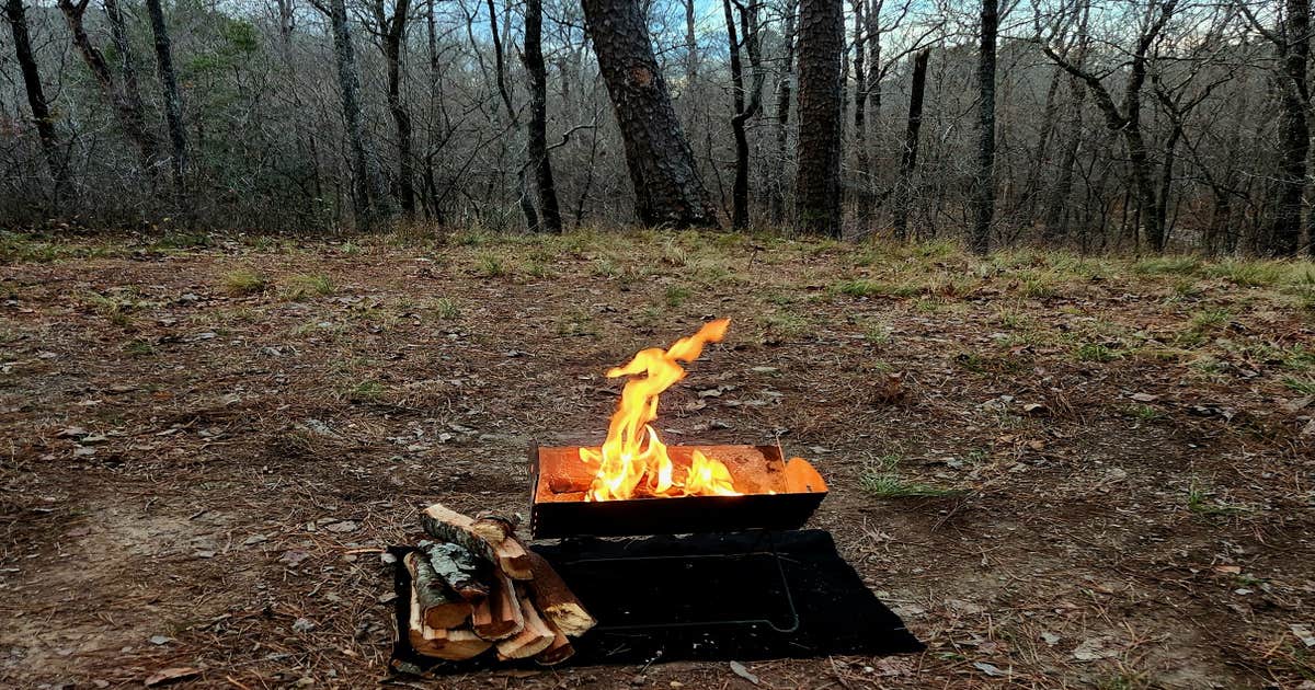 Ouachitas FR179 Dispersed Site Camping | Paron, Arkansas