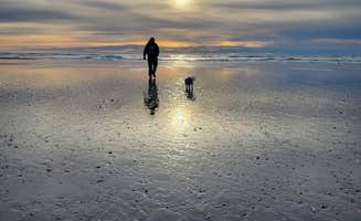 Jade W.'s photo of camping with pets at Westport RV Park & Motel near Ocean Shores, WA