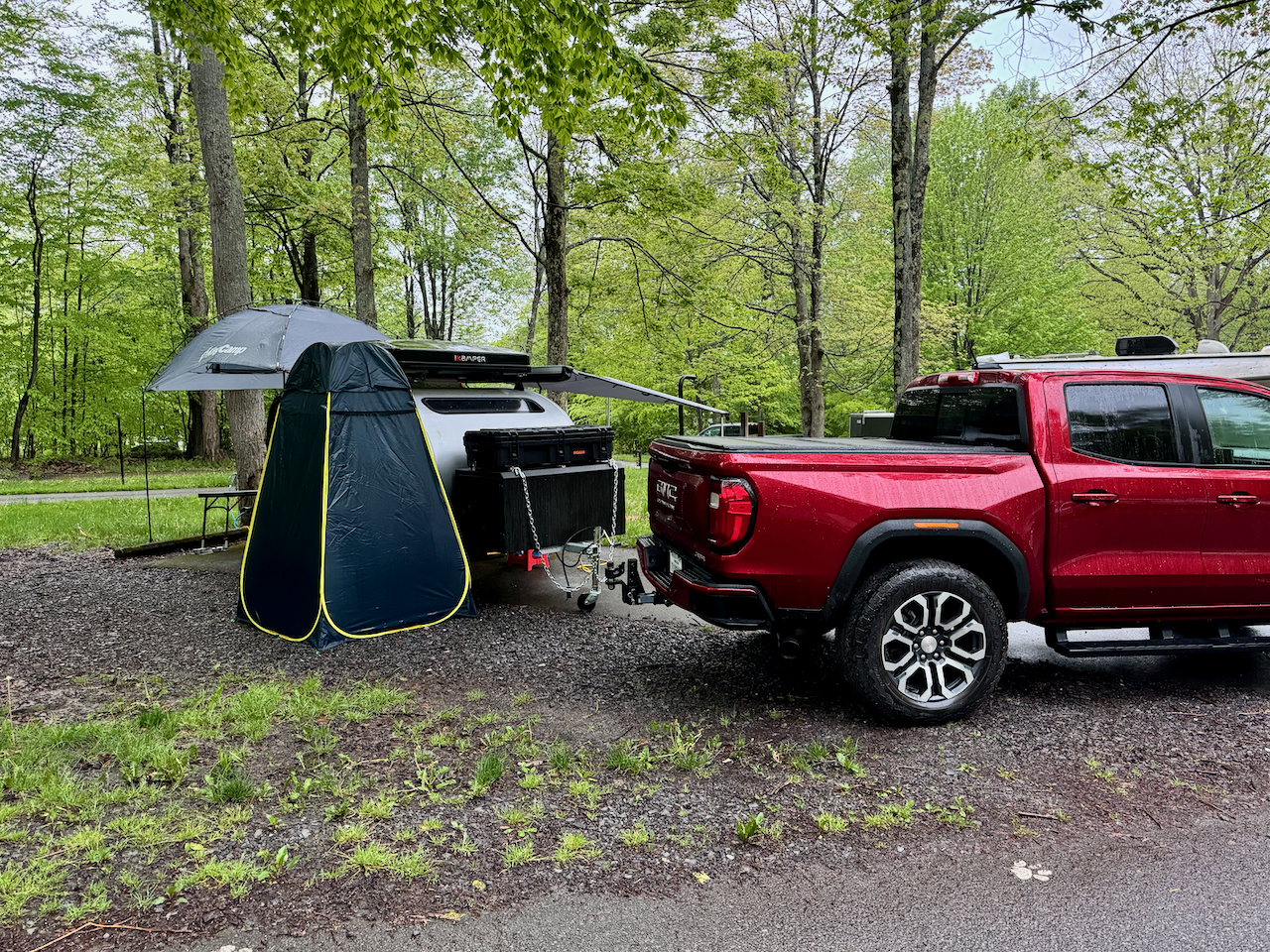 Jeff H.'s photo at Parker Dam State Park Campground near Penfield, PA
