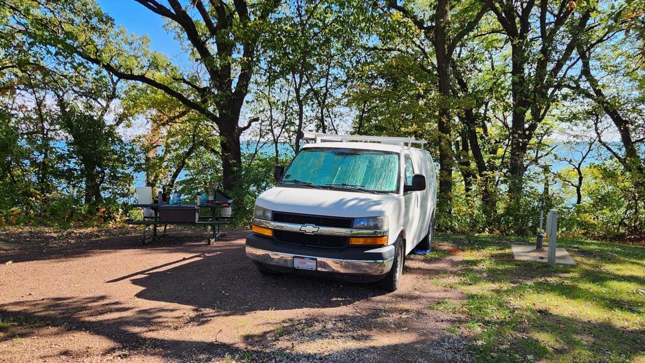 Camper-submitted photo at Marble Beach State Recreation Area Campground near Ocheyedan, IA