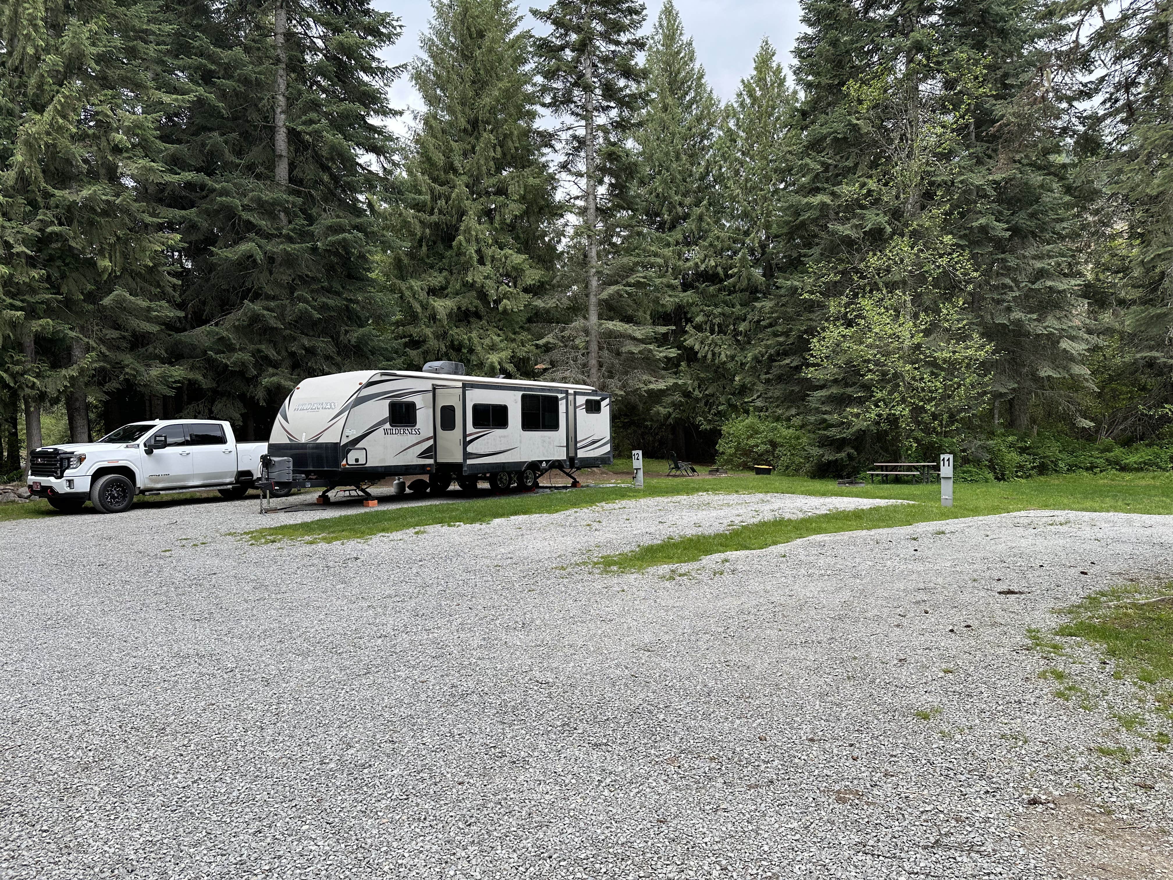 Brock W.'s photo of rv camping at Lost Moose Campground near Santa, ID