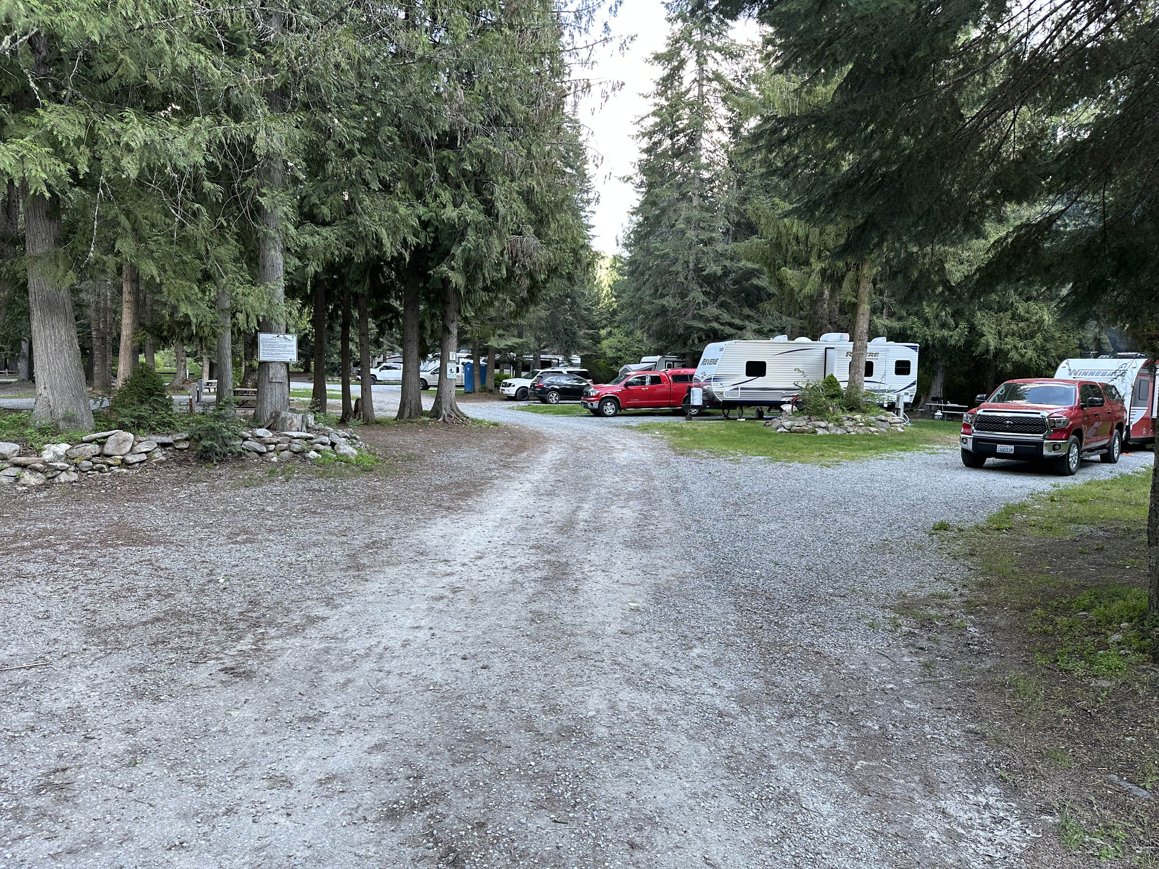Brock W.'s photo of rv camping at Lost Moose Campground near Kellogg, ID