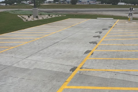 Camping near Inez Spring Riverfront RV Park: Love's RV Hookup-Ranger TX 250, Eastland, Texas