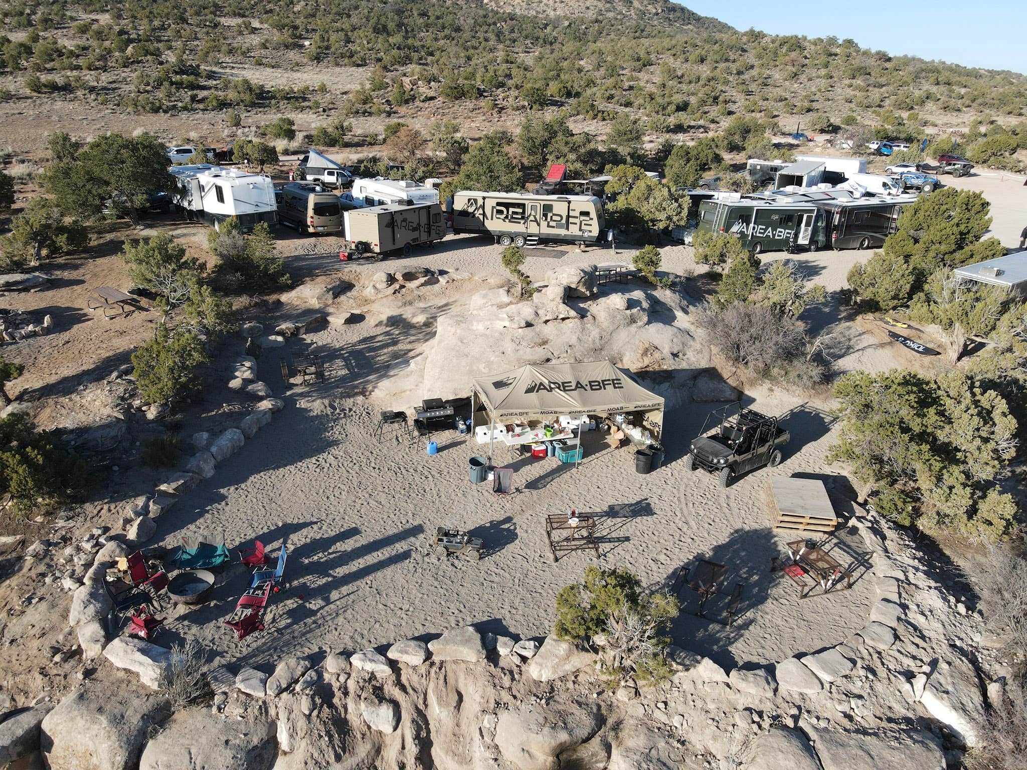 Camper submitted image from AreaBFE Overland Park Moab - 2