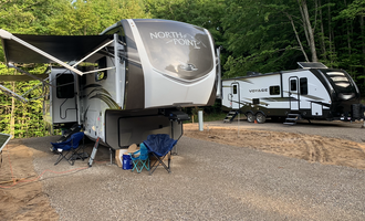 Camping near Camp Petosega: Maple Ridge Homestead, Conway, Michigan