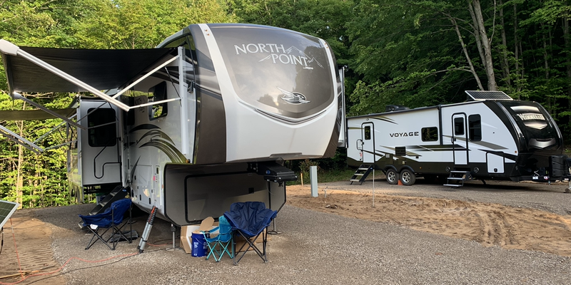 Camper submitted image from Maple Ridge Homestead