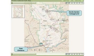Camping near Dewey Bridge Group Sites: Devils Garden Campground — Arches National Park, Moab, Utah