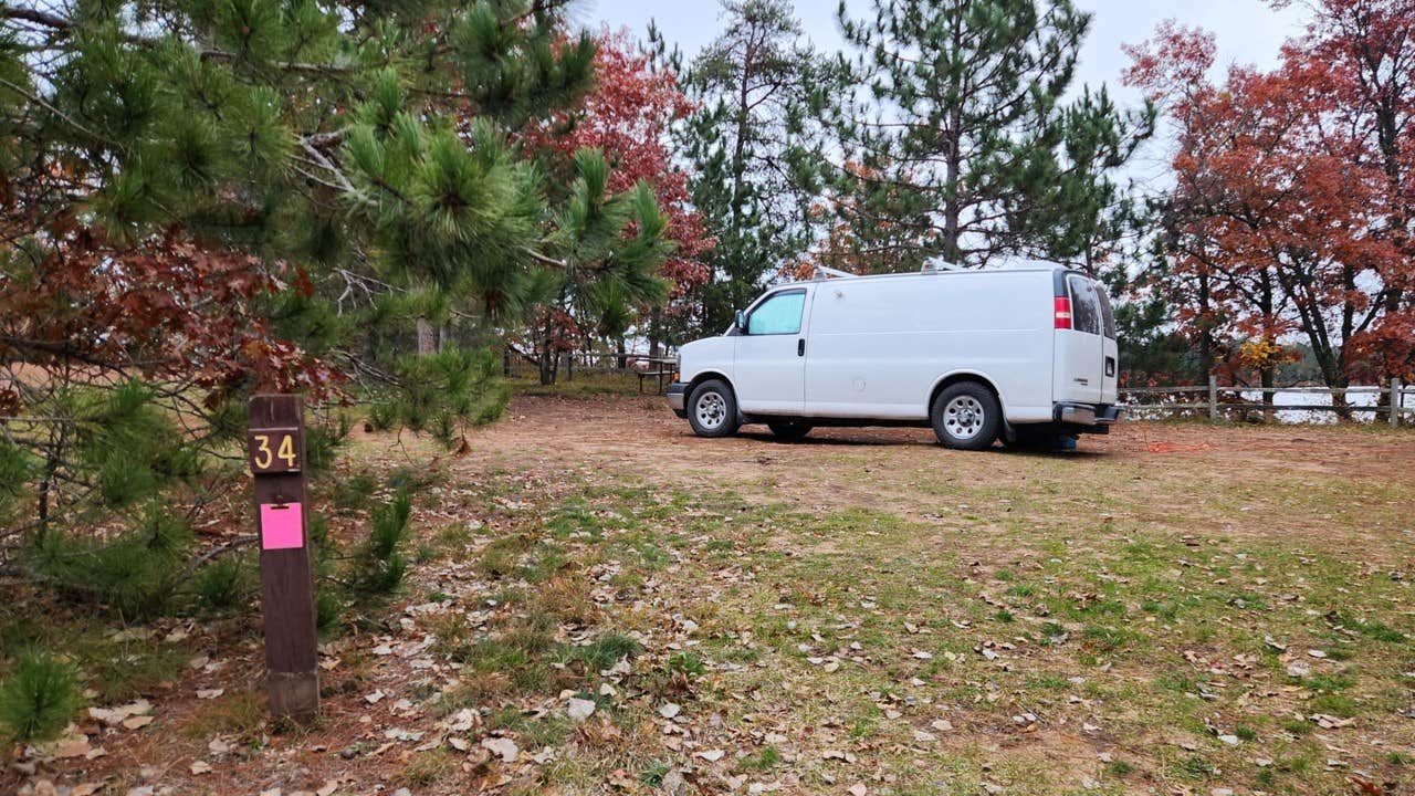 Camper-submitted photo at Washburn County Totogatic Park near Trego, WI
