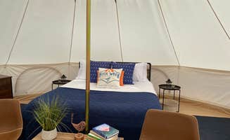 The Dyrt's photo of glamping accommodations at Rock Wren Hideaway near Rockland, ID