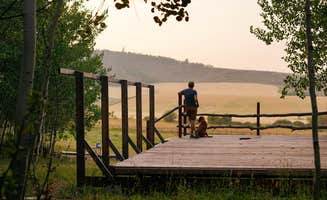 Peter Z.'s photo of camping with pets at Aspen Hills Campground near Idaho Falls, ID