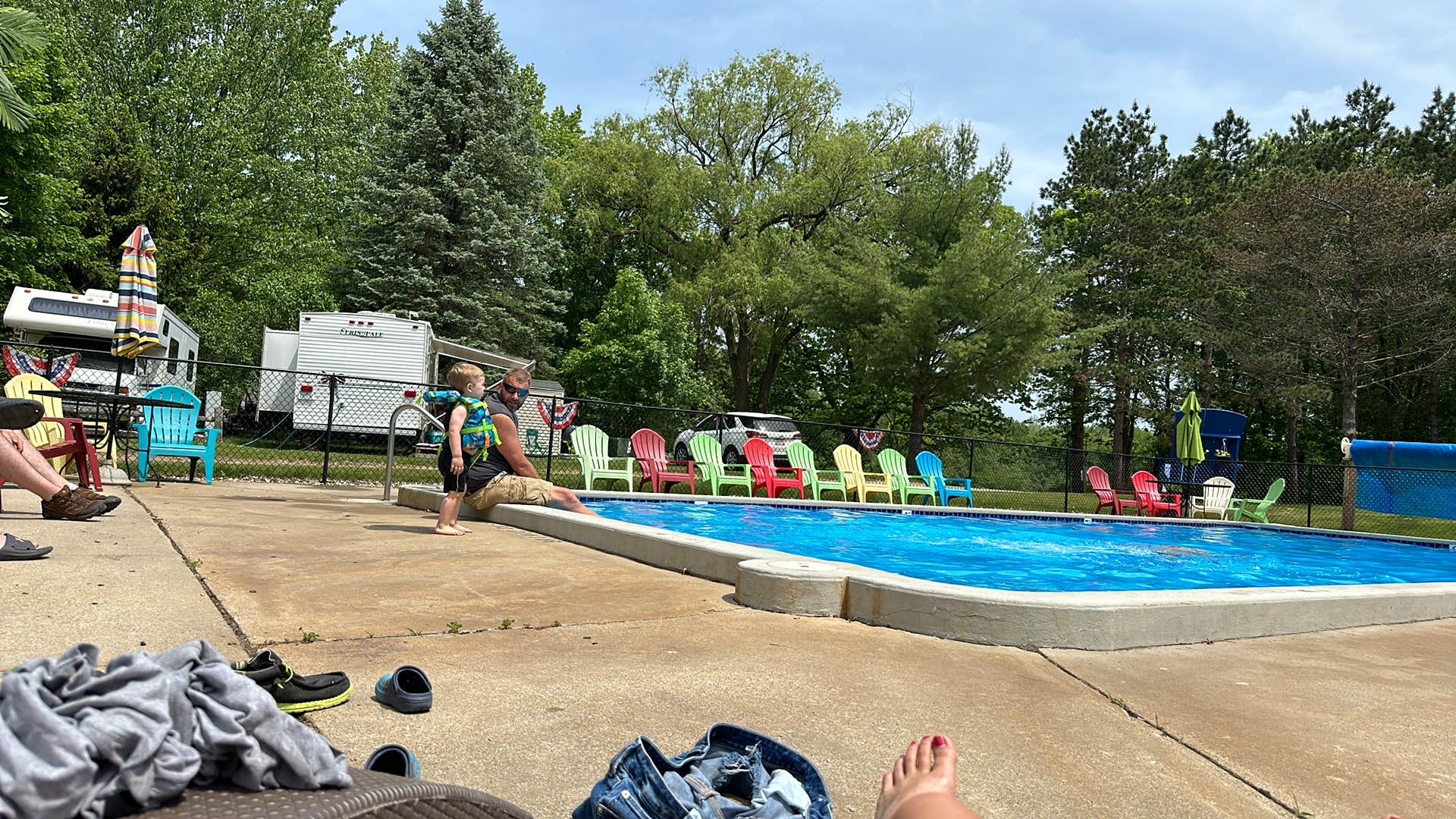 Camping near Cedar Springs Rv Resort: Salmon Run Campground & Vic's Canoes, Newaygo, Michigan