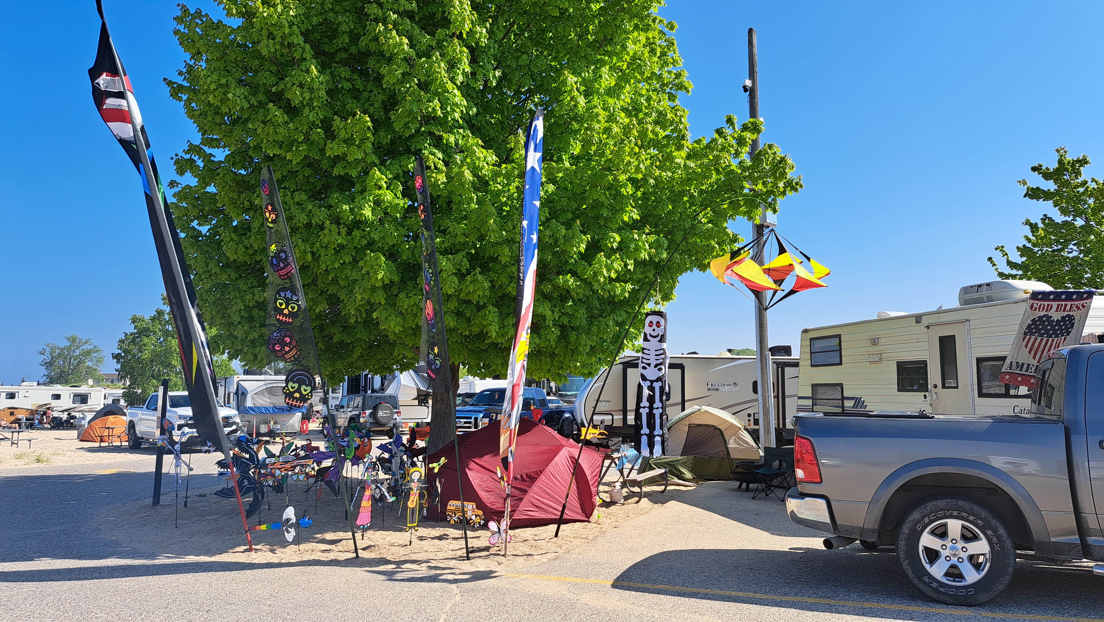 Cynthia K.'s photo of rv camping at Grand Haven State Park Campground near Allendale, MI