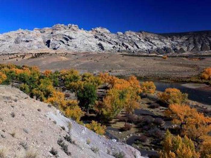 Green River Campground with Split Mountain in background.



Credit: NPS
