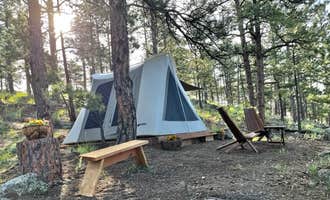 Camping near Winiger Ridge at Gross Reservoir: Vista Tranquila - Boulder Glamping, Boulder, Colorado