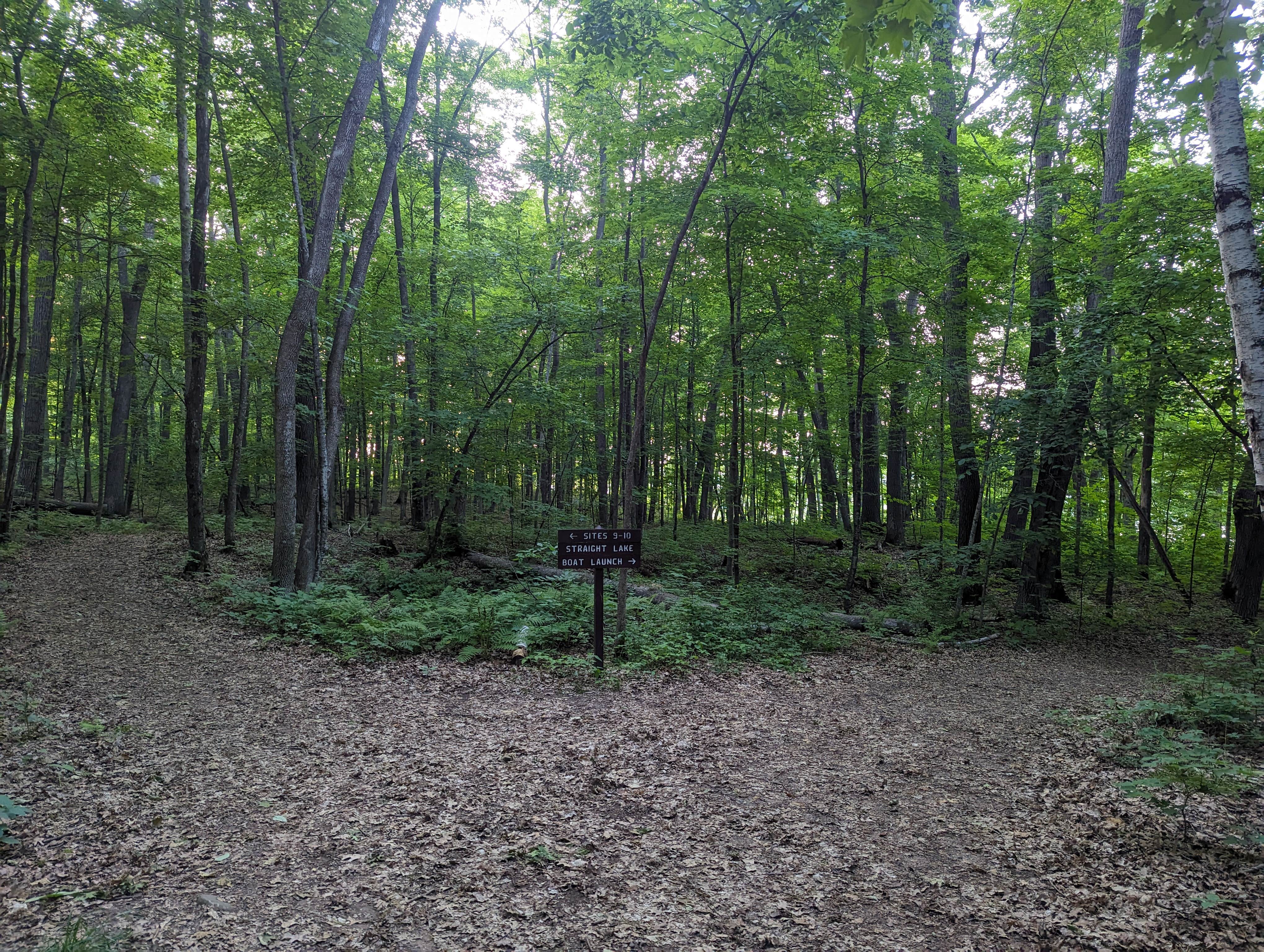 Camper-submitted photo at Straight Lake State Park Campground near Amery, WI