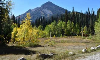 Camping near Lake Blanche Trail - Backcountry Camp: Jordan Pines, Mounthaven, Utah