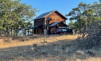 Camping near Giles French Park Primitive Camping: Klickitat View Cabin, Goldendale, Washington