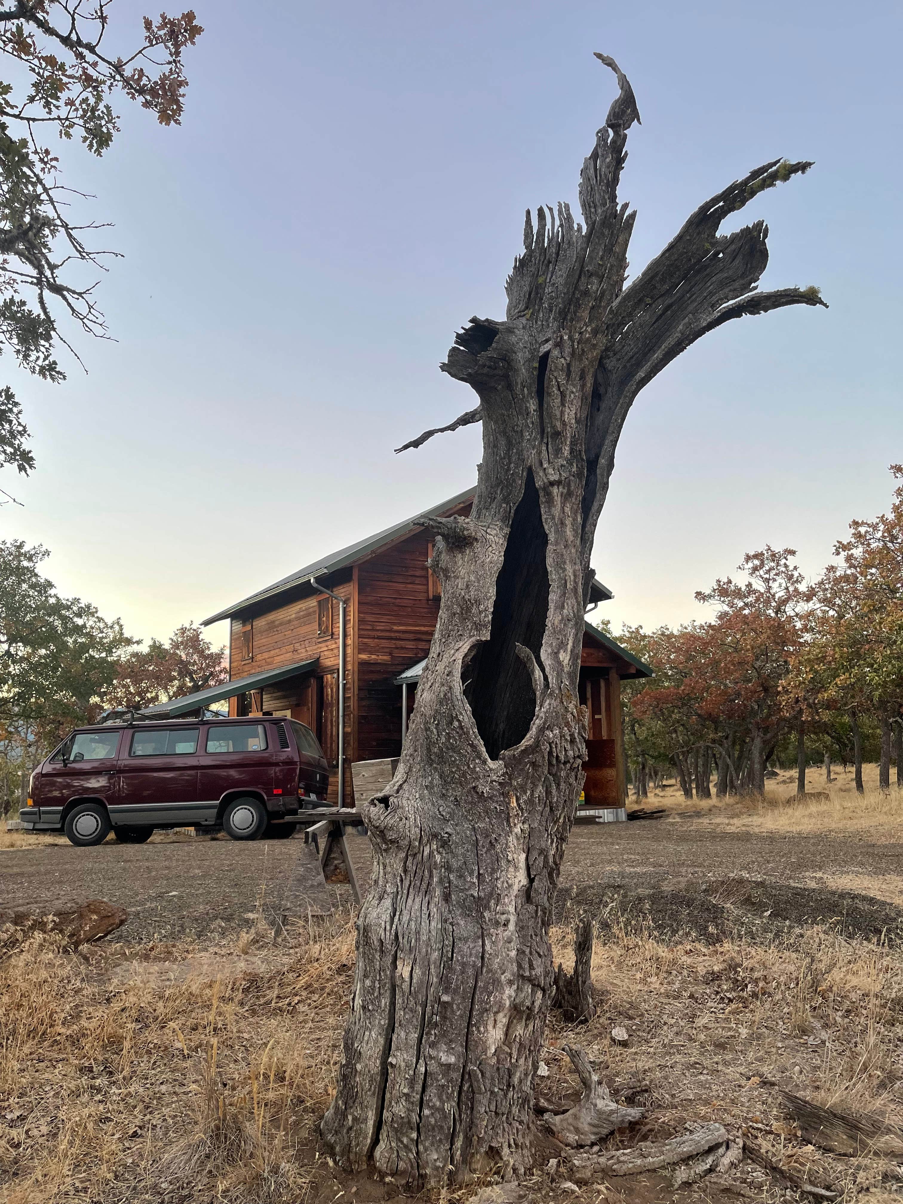 Camper-submitted photo at Klickitat View Cabin near Moro, OR