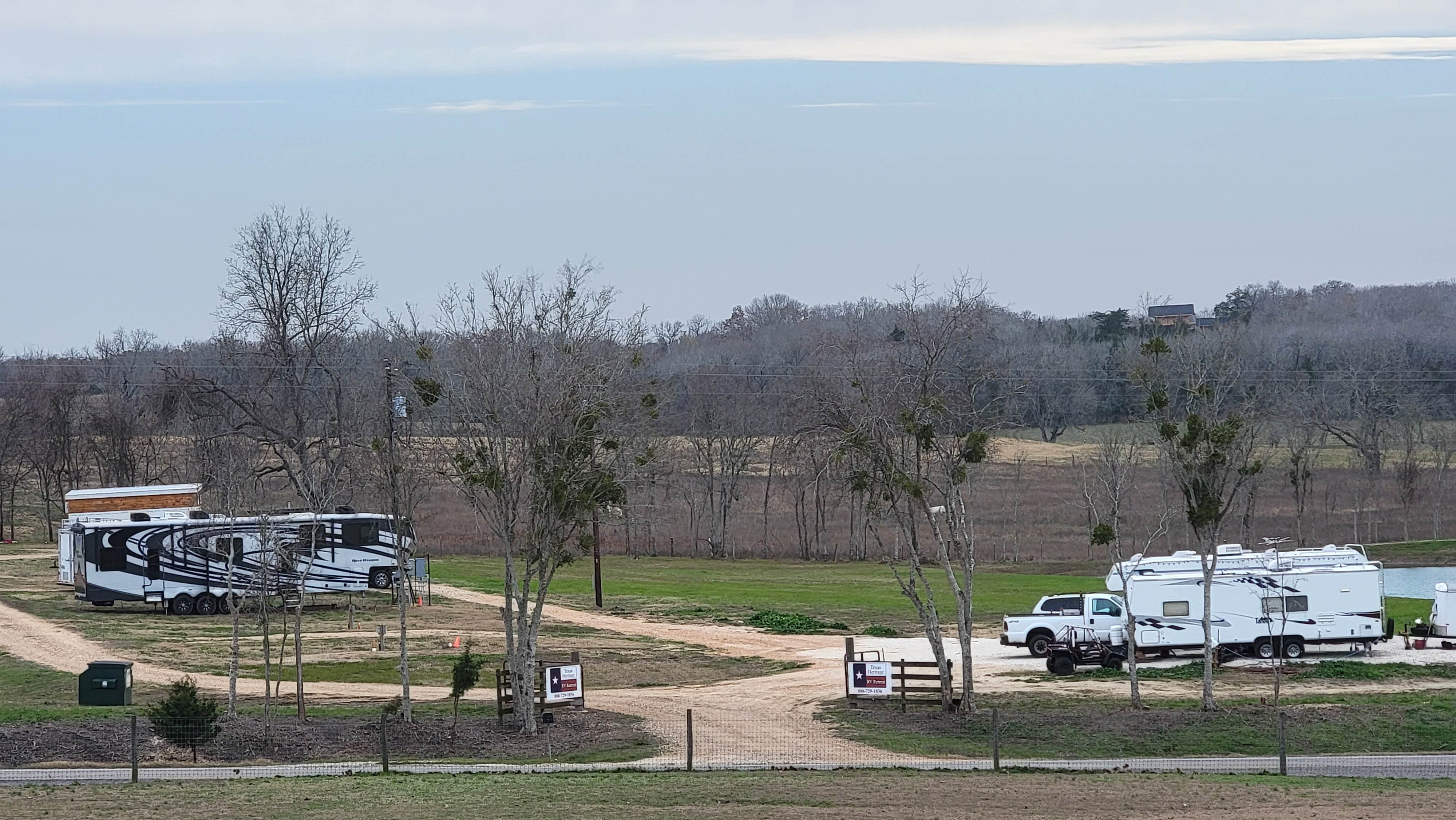 Kathryn V.'s photo of rv camping at Texas Heritage RV Retreat near Bryan, TX