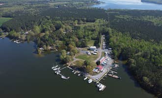 Camping near Belle Isle State Park Campground: Dennis Point Marina & Campground, Callaway, Maryland