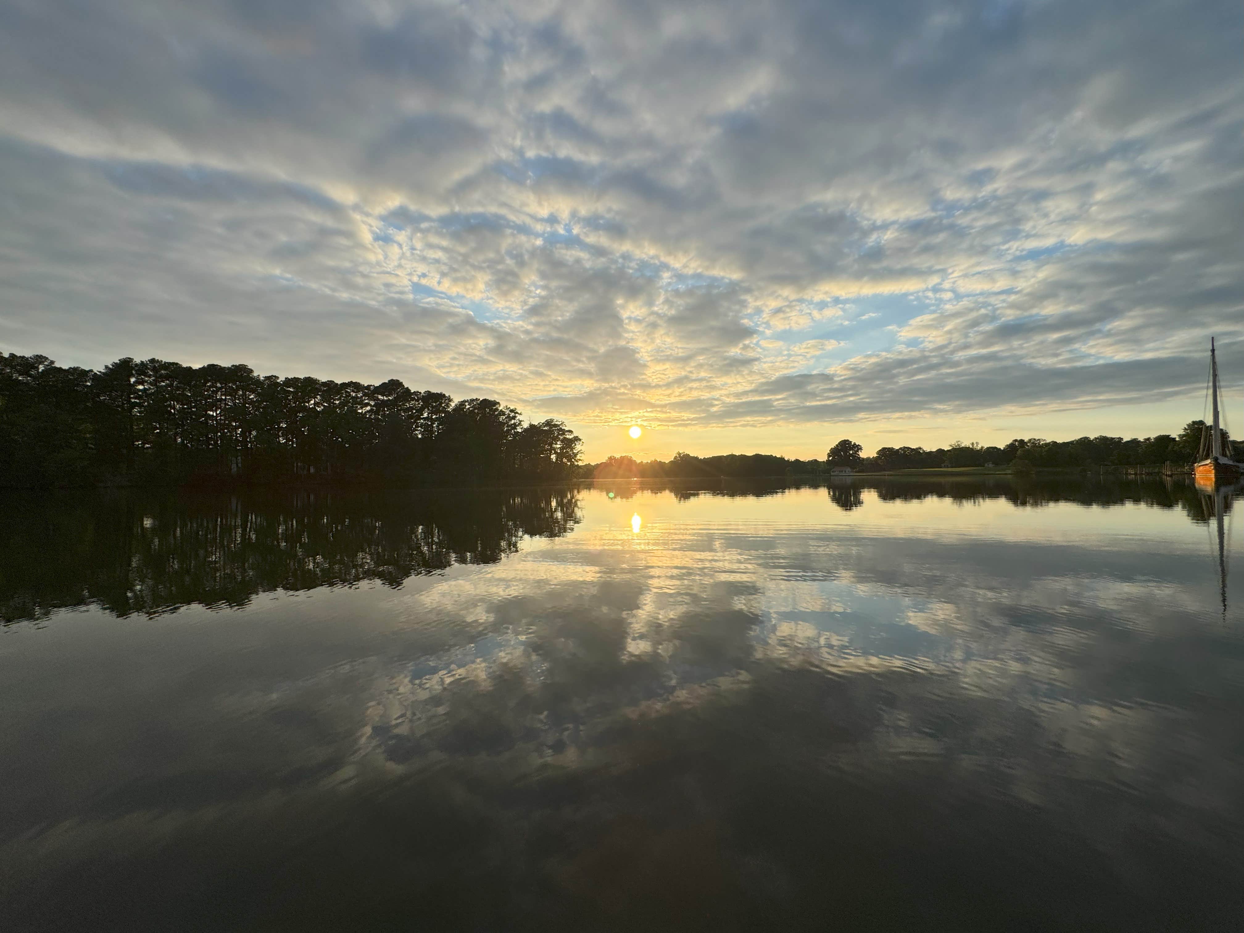 Camper-submitted photo at Dennis Point Marina and Campground near Callaway, MD
