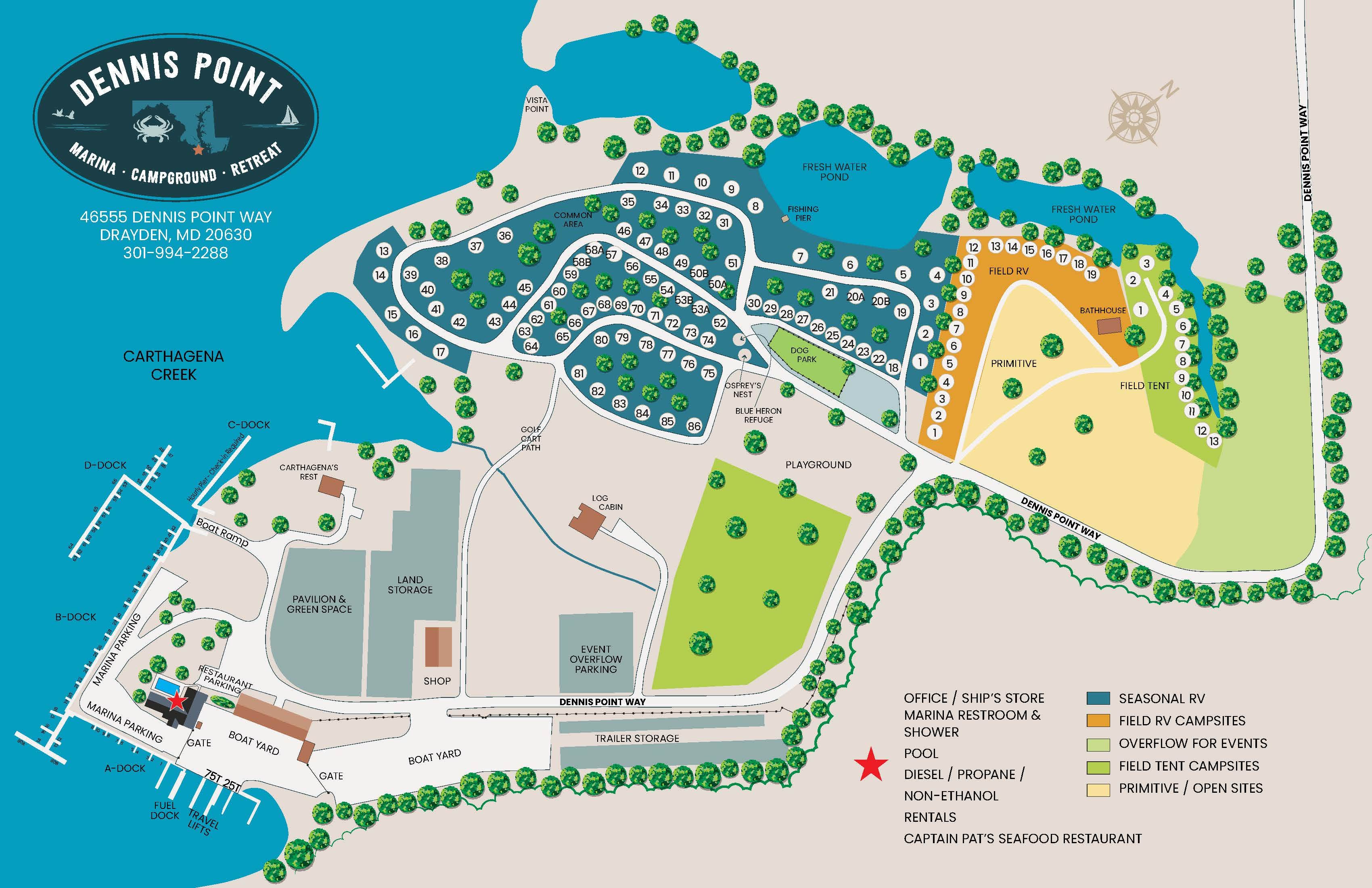 Camper-submitted photo at Dennis Point Marina and Campground near Callaway, MD