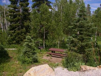 Camper submitted image from Manti-LaSal National Forest Lake Hill Campground - 3