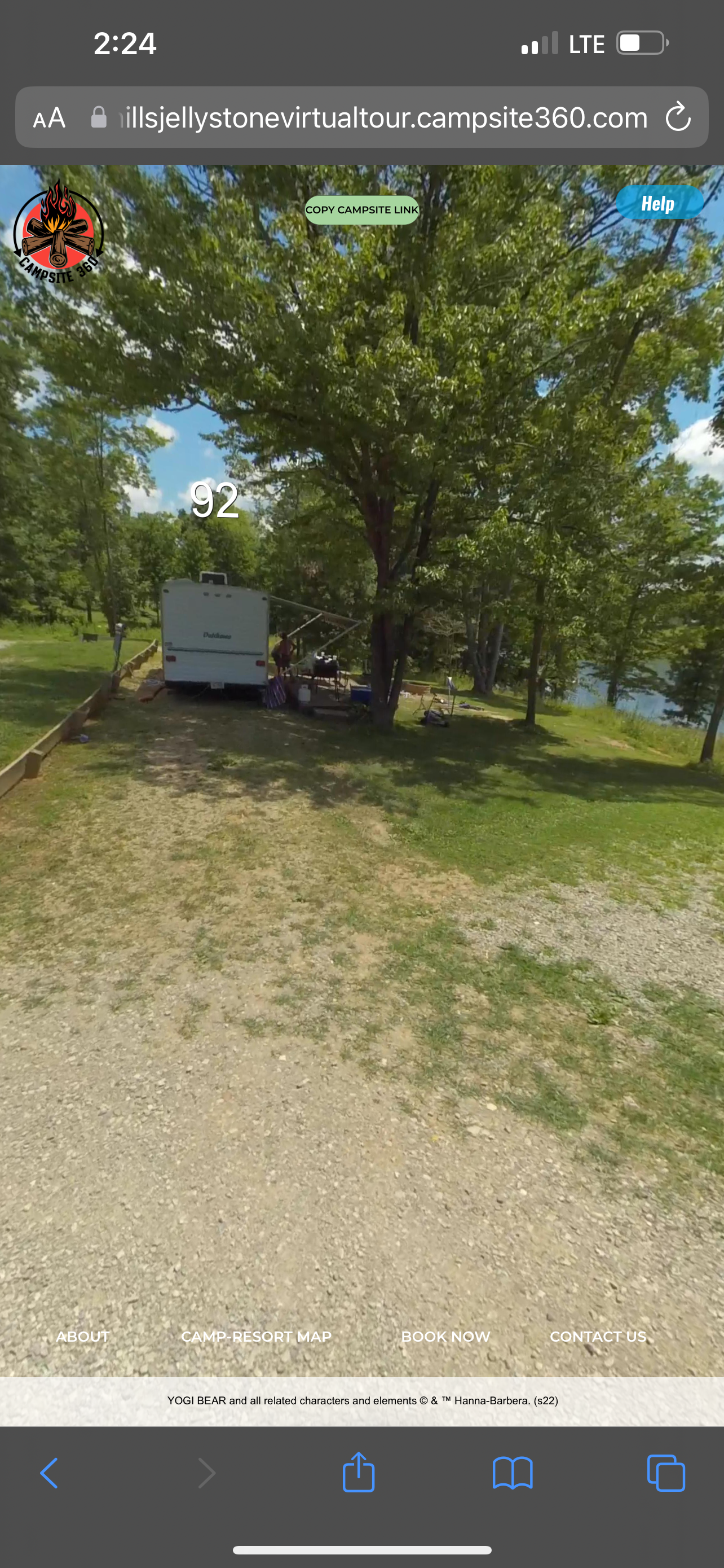 Camper-submitted photo at Hocking Hills Jellystone Campground near Parkersburg, WV