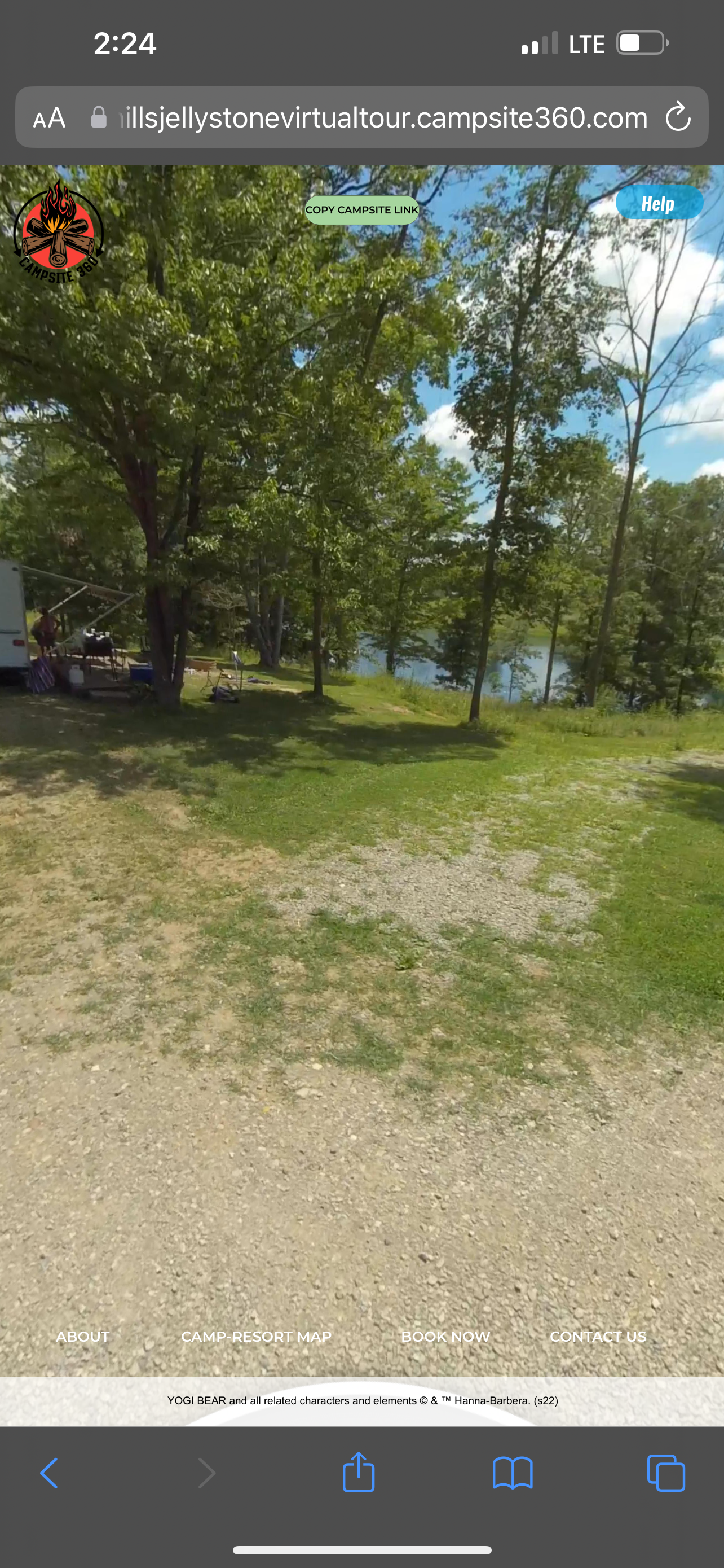 Camper-submitted photo at Hocking Hills Jellystone Campground near Parkersburg, WV