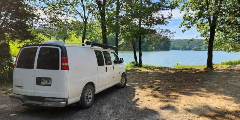 Camper submitted image from West Side Spring Lake Dispersed, Ozark NF, AR