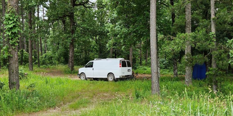 Camper submitted image from Buzzards Rock Dispersed, Ozark NF, AR