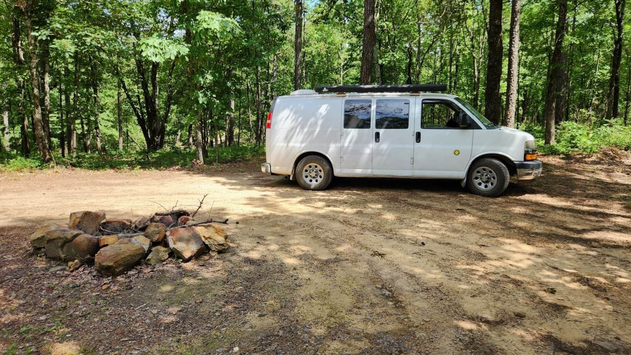 Camper-submitted photo at Eickleberry Rd Dispersed, Ozarks NF, AR near Paris, AR