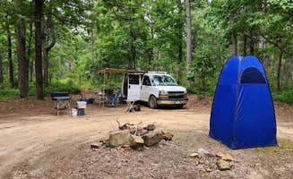 Fred S.'s photo of a dispersed camping area at Eickleberry Rd Dispersed, Ozarks NF, AR near Russellville, AR