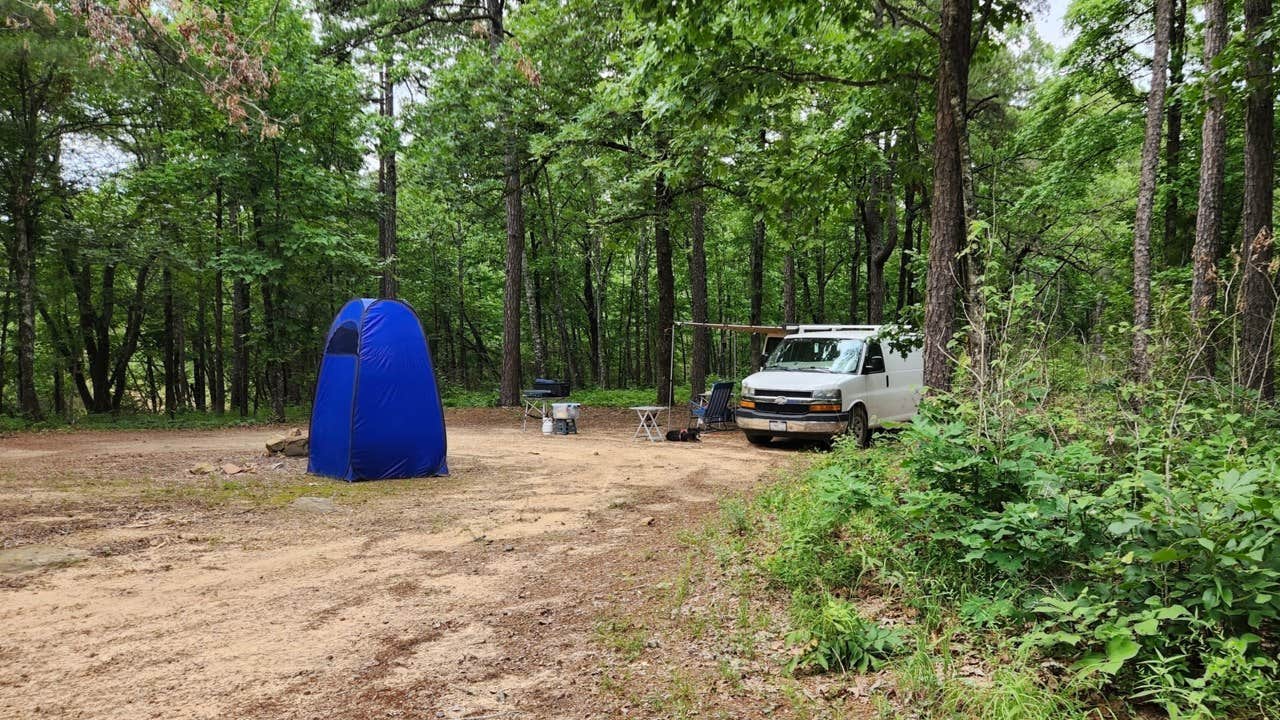Camper-submitted photo at Eickleberry Rd Dispersed, Ozarks NF, AR near Paris, AR