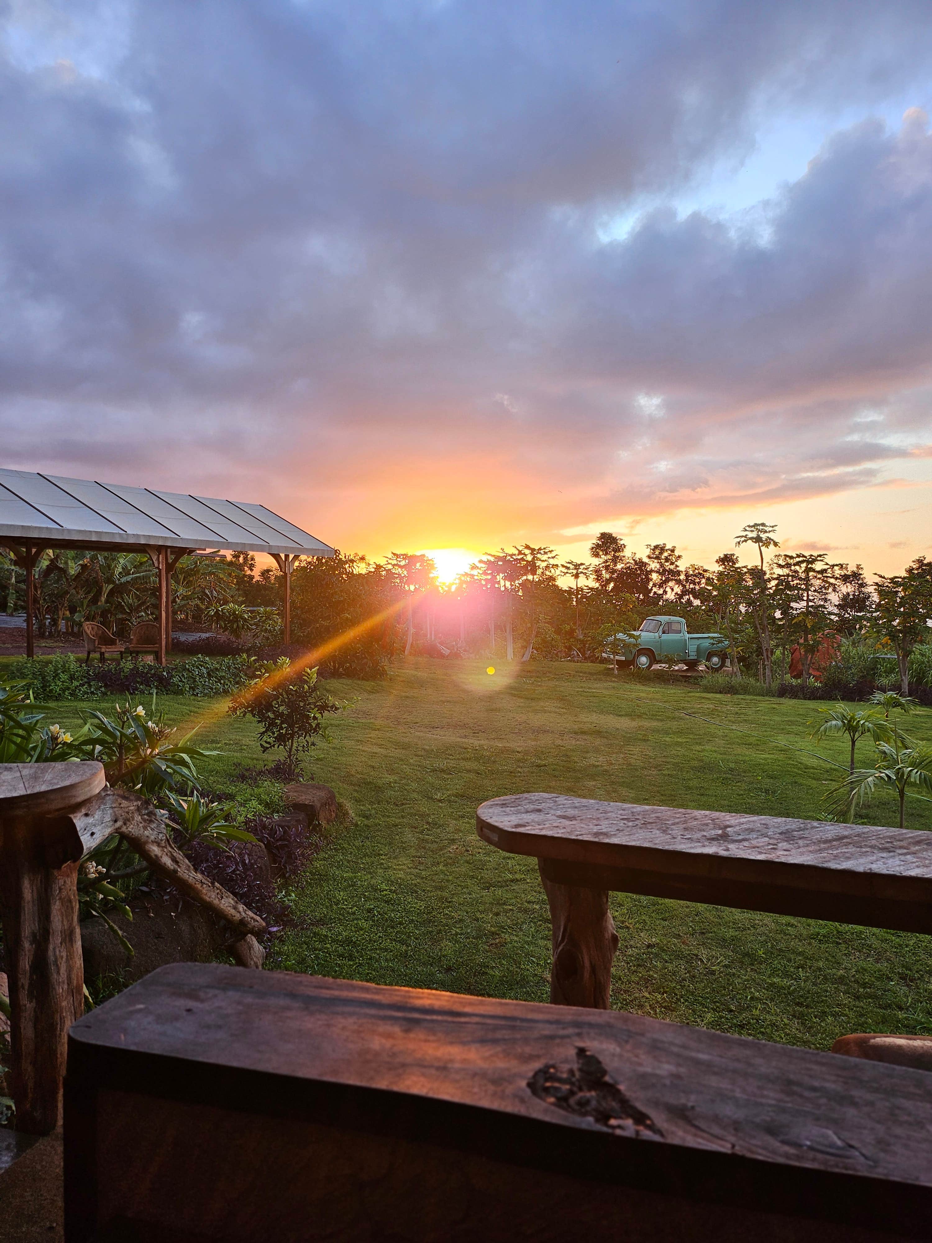 Camper-submitted photo at Park Pick & Play @ Living Circle Farms Hawaii near Nanakuli, HI