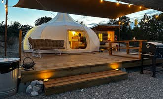 Camping near White Sands Manufactured Home & RV Community: El Campo Glamping, Cloudcroft, New Mexico