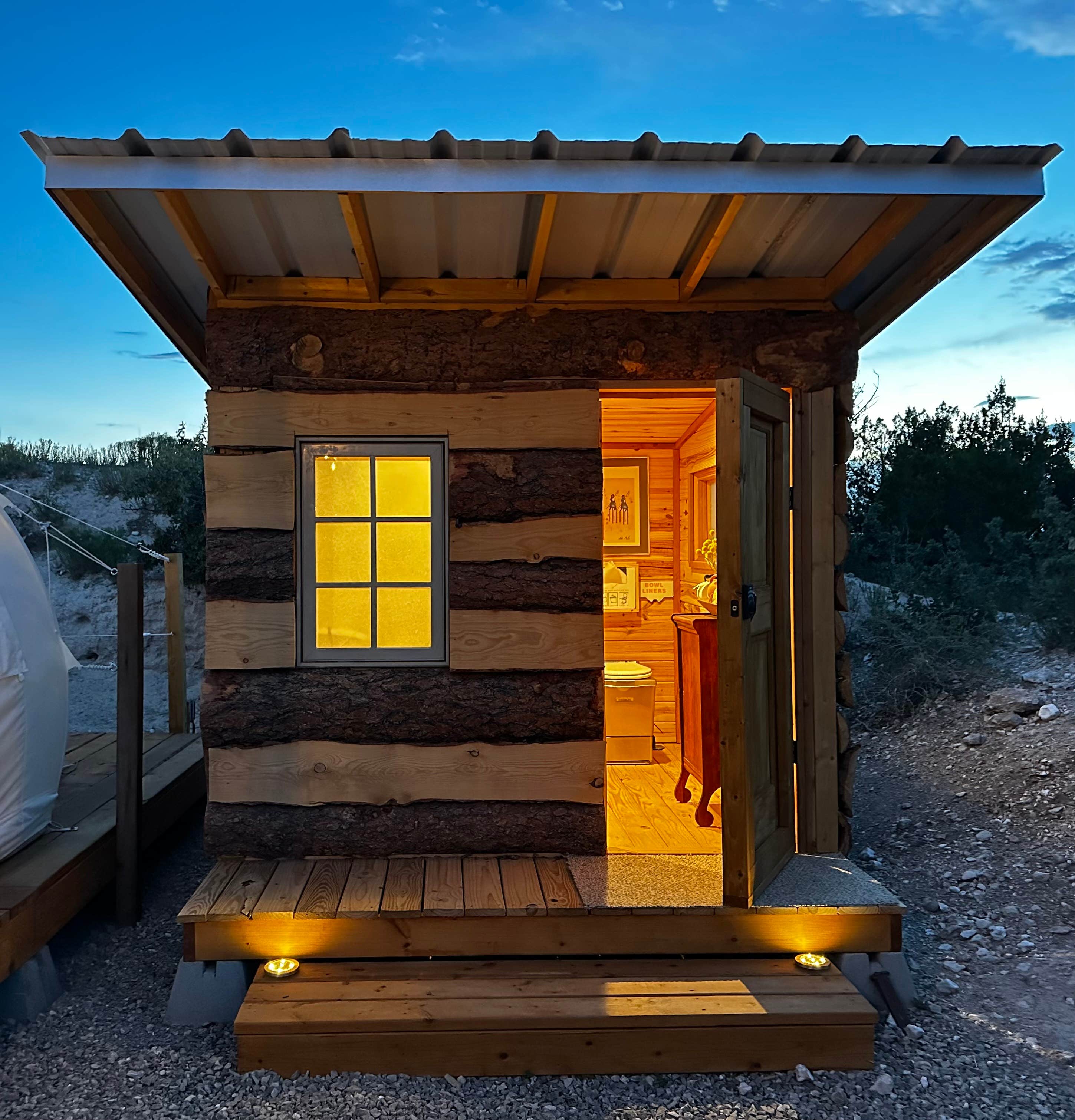 Camper-submitted photo at El Campo Glamping near Timberon, NM