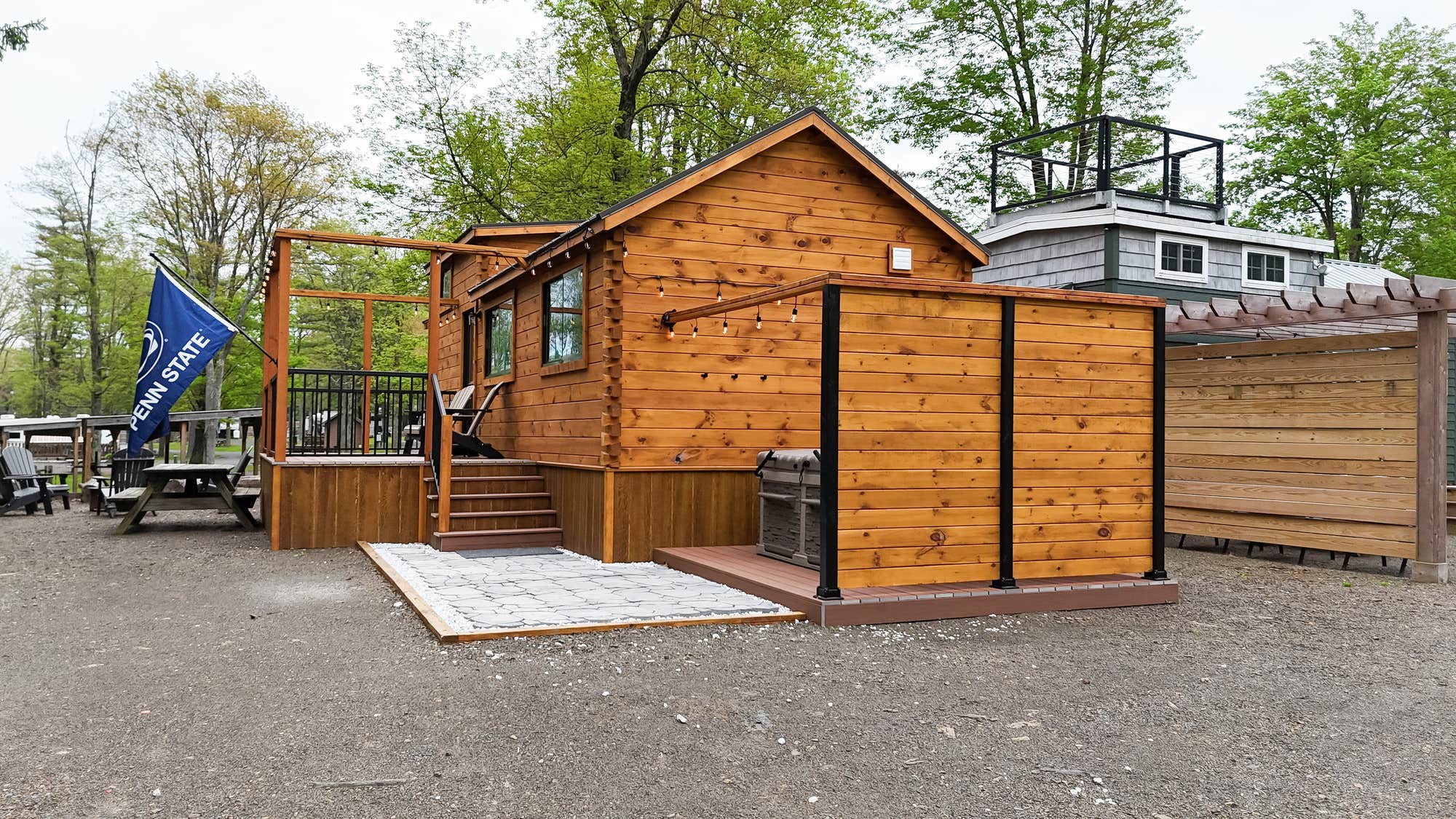 The Dyrt's photo of a cabin at Seven Mountains Campground near Calvin, PA