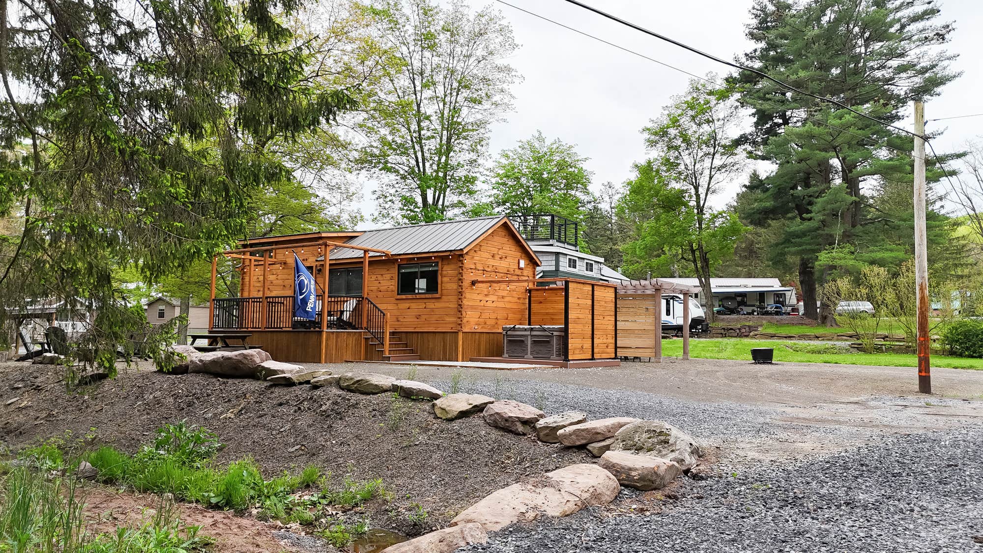 The Dyrt's photo of a cabin at Seven Mountains Campground near Milroy, PA
